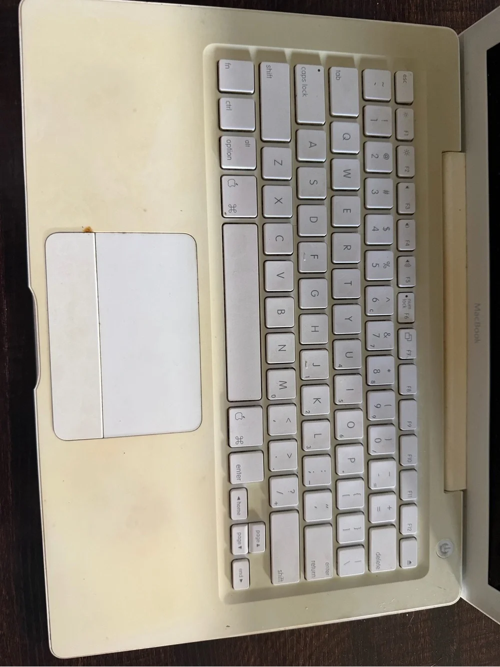 Apple vintage macbook